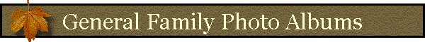 General Family Photo Albums